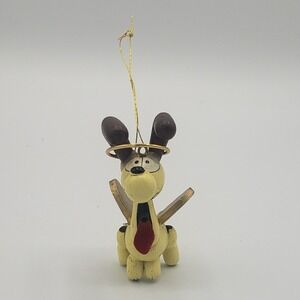 Vintage 1981 Odie‎ As Angel Garfield United Feature Syndicate Wood Ornament